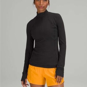 Lululemon Rulu black quarter zip size 4